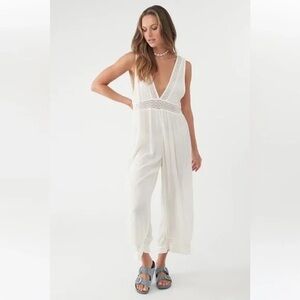 O'Neill Sande Jumpsuit in White